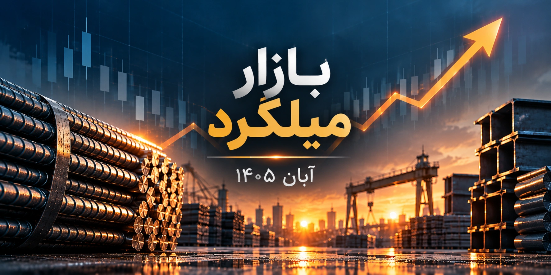 قیمت میلگرد امروز ۳ آبان ۱۴۰۵ | تحلیل بازار آهن و فولاد